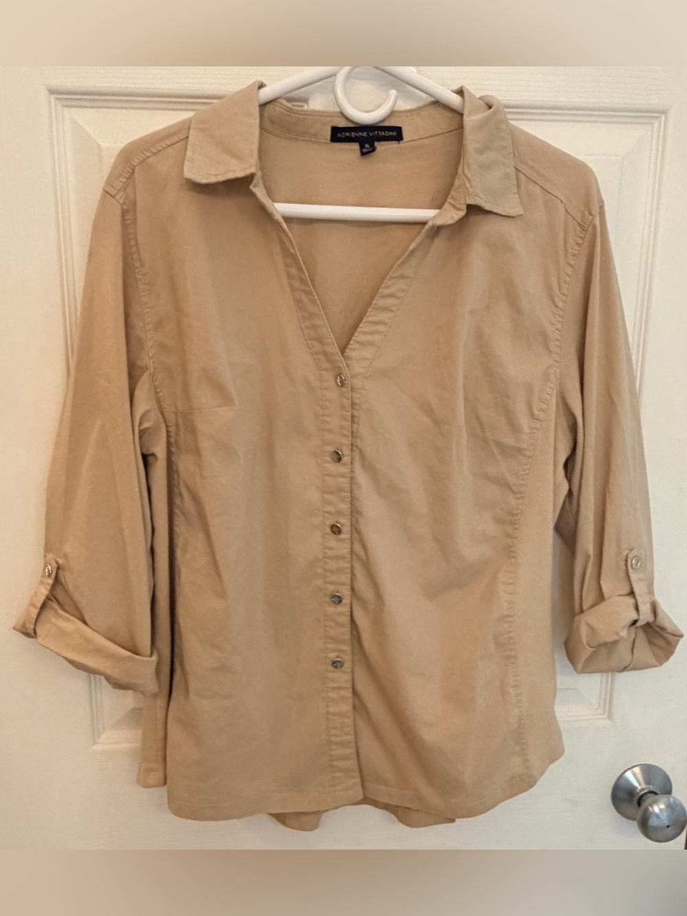 Button Up Adrienne Vittadini Women’s Size Large
